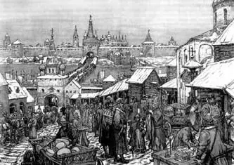 AM Васнецов Новгородский торг В торговле с ним были заинтересованы все - фото 328
