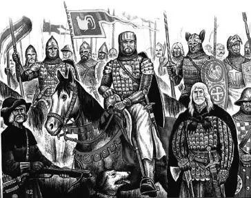 Ольгерд с дружиной Литвины Витовта славно показали себя и в ходе битвы при - фото 403