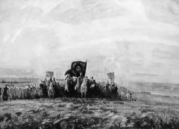 Г Безукладников На поле Куликово Дмитрий Донской с картины И Глазунова - фото 564