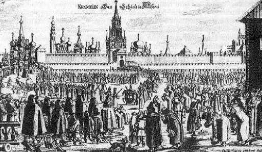 Красная площадь и Кремль в Москве Среди русских строителей принявших - фото 656
