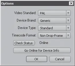 Рис 23Диалог Options Свойства 4 В раскрывающемся списке Video Standard - фото 17