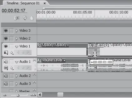 Рис 423Смещение точки монтажа инструментом Rolling Edit Редактирование с - фото 64