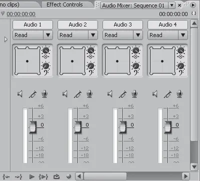 Рис 722Вкладка Audio Mixer Звуковой микшер в проекте со звуком формата 51 - фото 128