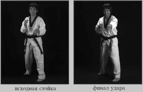 Рис 4221 Прямые удары ближней рукой с опорой на ближней ноге и - фото 34