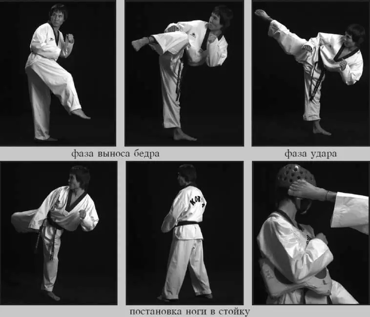 43122 Задний обратный круговой удар 43123 Задний обратный круговой - фото 71