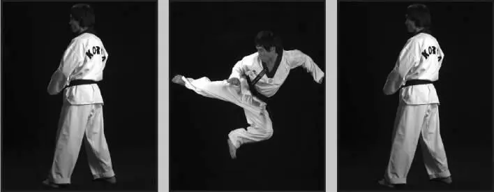 43123 Задний обратный круговой удар в прыжке 44 Защита маневром Данные - фото 72