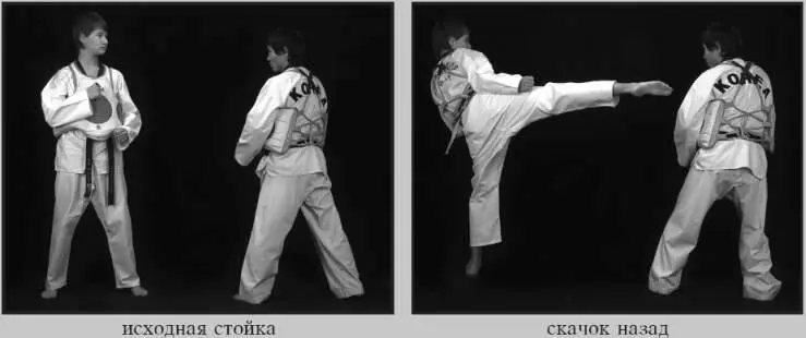 541 Скачок назад от бокового сбоку дальней боковой сбоку дальней - фото 126