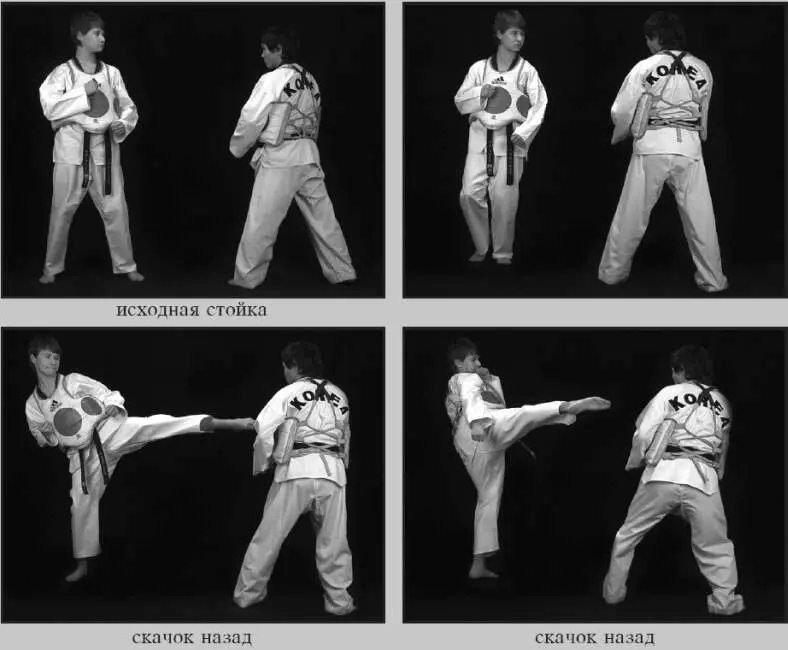 542 Скачок назад от бокового сбоку ближней скачок назад от бокового сбоку - фото 128