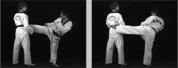 7421 Отработка комбинации боковой сбоку ближней боковой сбоку дальней - фото 224