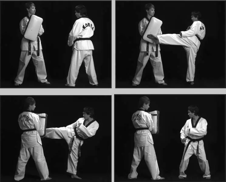 7423 Отработка комбинации боковой сбоку ближней боковой сбоку дальней - фото 228