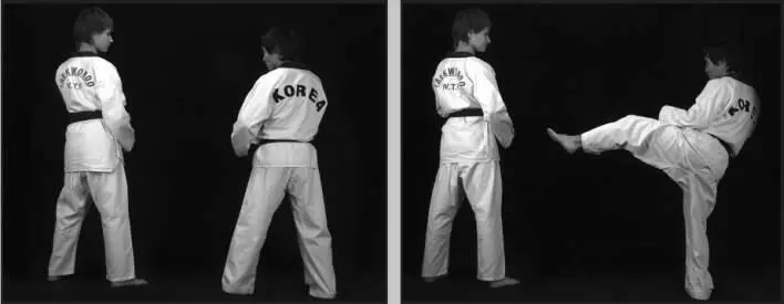 7426 Отработка комбинации финт ближней со скользящим шагом боковой сбоку - фото 237