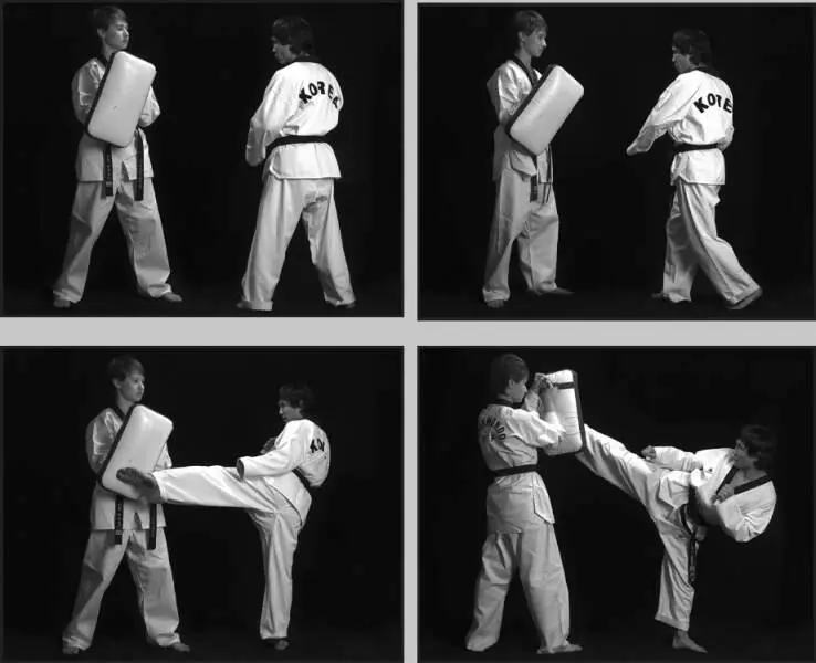 74227 Отработка комбинации подскок вперед боковой сбоку ближней в - фото 268