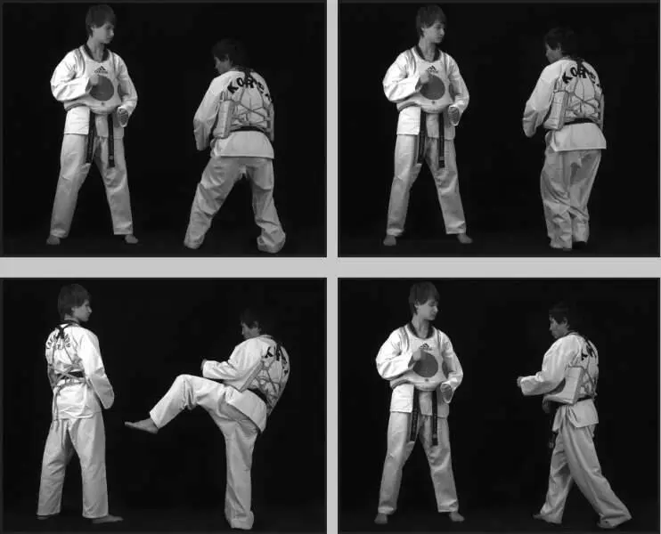 74239 Отработка комбинации подскок вперед финт ближней со скользящим - фото 286