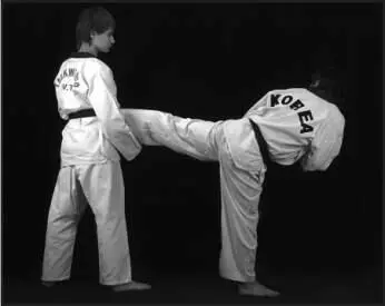 74258 Отработка комбинации боковой сбоку дальней задний обратный в паре с - фото 317