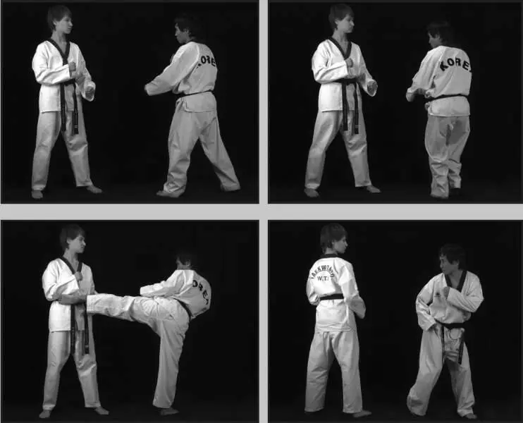 74278 Отработка комбинации подскок вперед боковой сбоку ближней подшаг - фото 345