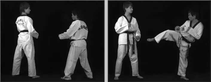 74283 Отработка комбинации финт дальней со скольжением вперед обратный - фото 355