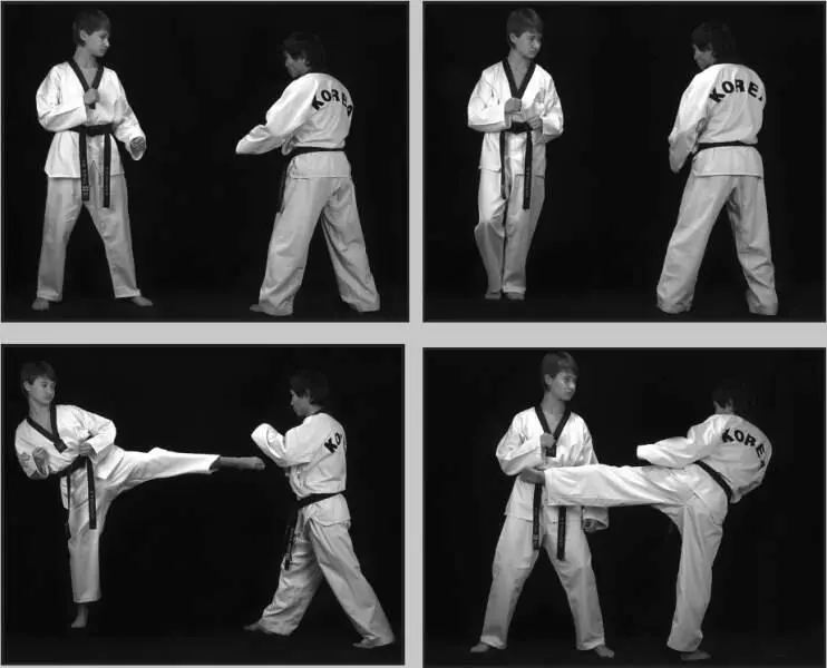 742105 Отработка комбинации скрестный шаг назад ближней боковой сбоку - фото 392