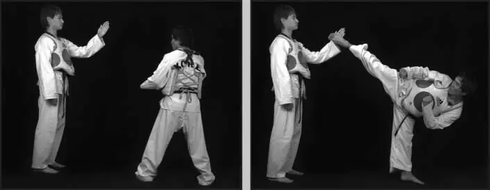 742117 Отработка обратного кругового удара в верхний уровень в паре с - фото 409