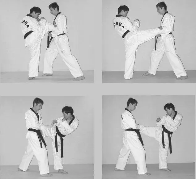 Рис 937 Типовые упражнения с партнером на взаимодействие и противодействие - фото 463