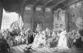 Ассамблея при Петре Великом Художник С Хлебовский Императрица Екатерина I - фото 16
