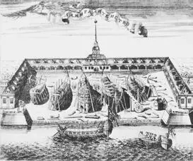 Адмиралтейство Гравюра АФЗубова 1716 Я В Брюс Гравюра Н Иванова - фото 30