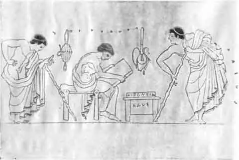 Урок чтения Рисунок с вазы Платеи Алтарь в честь победы над персами - фото 6