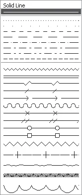Рис 33 Выбор типа линии Примечание При необходимости вы можете изменить - фото 61