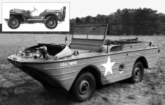 Ford GPA General Purpose Amphibia многоцелевая амфибия времён второй - фото 104