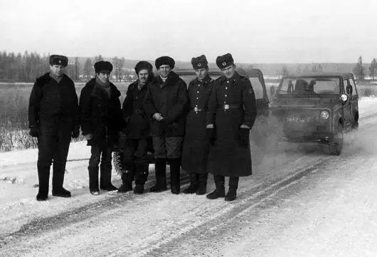 Чита 1985 год войсковые испытания ВАЗ2122 в ЗабВО В центре В Корнилов - фото 203