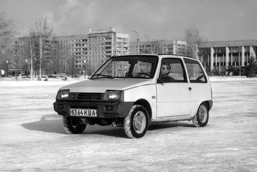 Ходовой экспериментальный образец на улицах Тольятти Испытания вначале шли - фото 448
