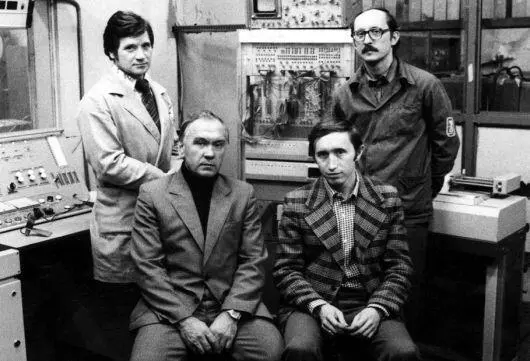 1980 год Работники бюро испытаний А Митрохин С КуликовВ Зотов и В - фото 543
