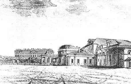 Петербургский Малый театр Гравюра по рисунку КФ Сабата 1820е гг Лишь - фото 14
