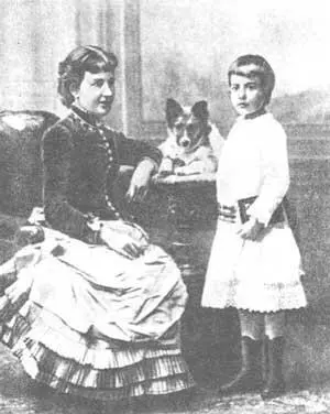 Софья Ковалевская с дочерью Соней В 1878 году в октябре в жизни Ковалевских - фото 17