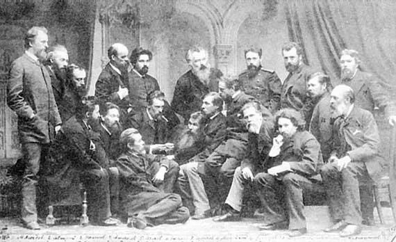 Группа членов Товарищества передвижных художественных выставок 18631864 - фото 10