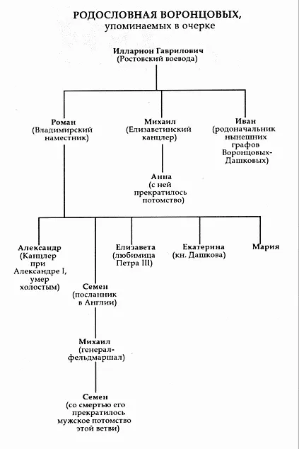 Родословная Воронцовых Глава I Начало карьеры Воронцовых Феерическое - фото 2