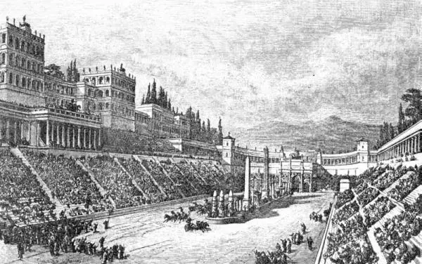 Circus maximus Реконструкция по проекту Г Релендера Рим во времена Гракхов - фото 3