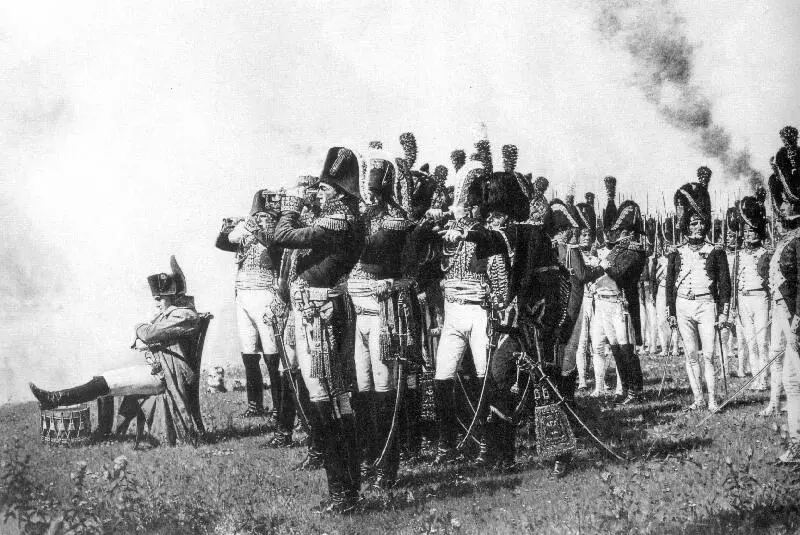 Наполеон I на Бородинских высотах 1897 г Ночью перед сражением французский - фото 2