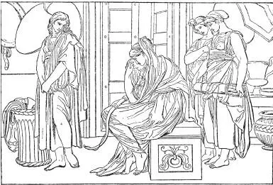По Генелли Пенелопа с луком Одиссея По Генелли Смерть женихов Пенелопы - фото 168
