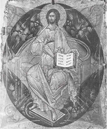 Андрей Рублев Спас в силах Ок 1411 г Центральная икона иконостаса - фото 490