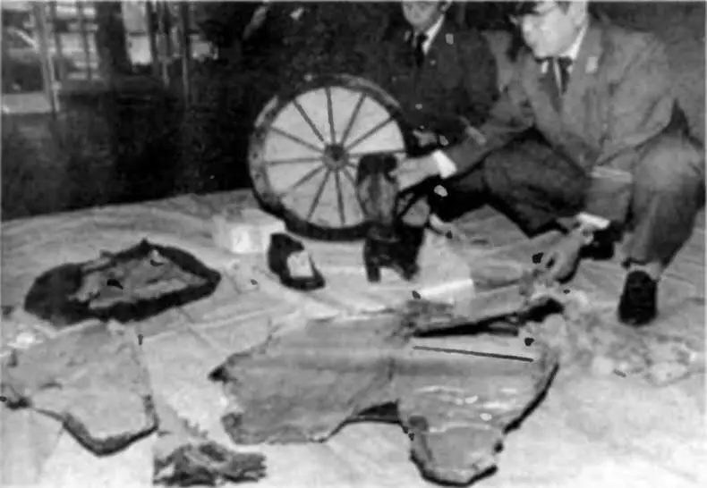 Рис 6 Перегородка Плывущий обломок найден 14 сентября в Абашири на восточном - фото 7