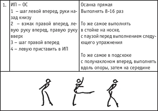 ПИСТОЛЕТ В ПОВОРОТЕ С ШАГОМ ЛЕВОЙ ВПЕРЕД ВЗМАХ ПРАВОЙ ВПЕРЕД РУКИ ВВЕРХ - фото 191