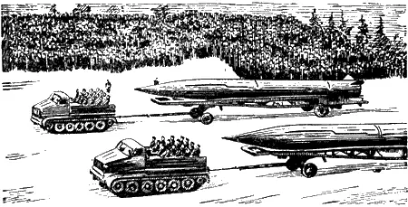 Ракетная техника на Красной площади в Москве во время военного парада 7 ноября - фото 52