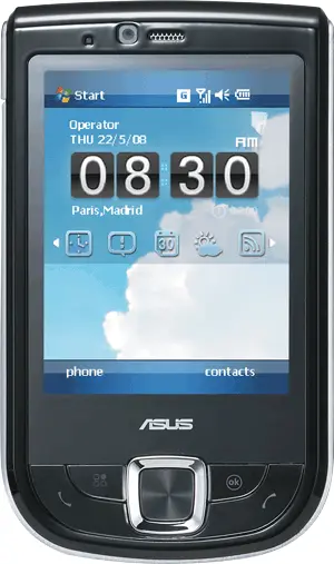 Задняя панель коммуникатора отделана под кожу ASUS P565 Реальная - фото 48