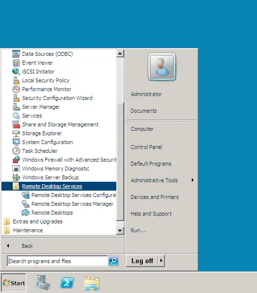 Меню Start в Windows Server 2008 R2 функционально напоминает аналогичное в - фото 127