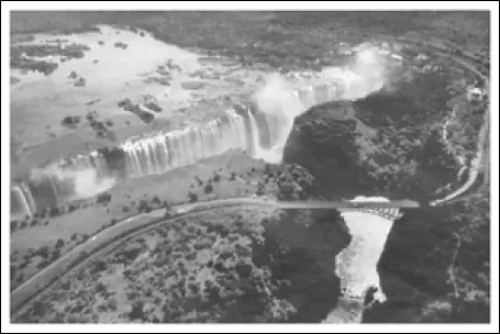 Мост возле водопада Виктория построенный в Великобритании и на кораблях - фото 87
