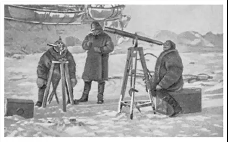 Наблюдение солнечного затмения в апреле 1894 г СкоттХансен Йохансен и я по - фото 39