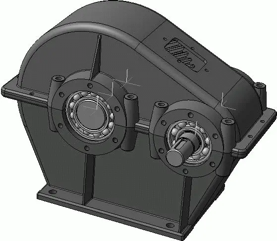 Рис 3117Добавление крышки редуктора Следующим шагом в сборке редуктора будет - фото 592
