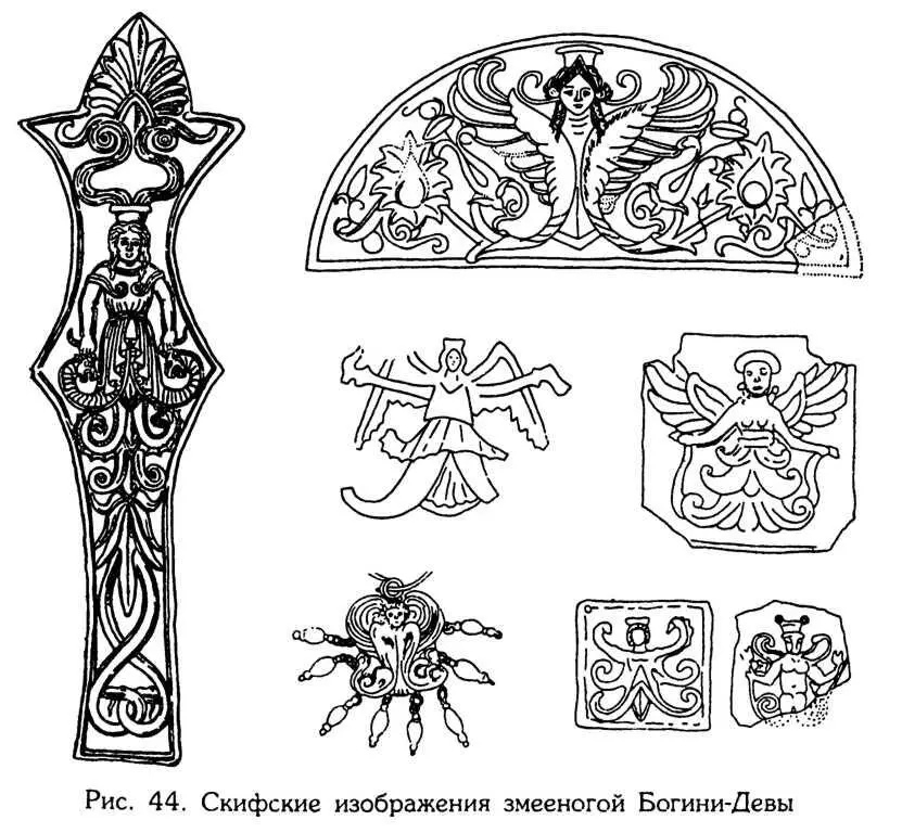 В несколько другом обличии и с иными функциями предстает Медуса в знаменитых - фото 47