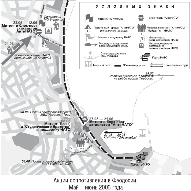 Акции сопротивления в Феодосии Май июнь 2006 года По требованию - фото 8