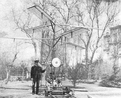Игорь Сикорский со своим вертолетом номер 2 в Киеве весной 1910 Эта ранняя - фото 5